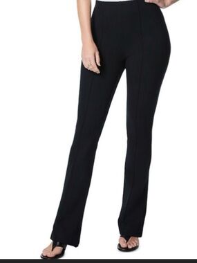 SPANX Black High-Rise Micro Flare Pants